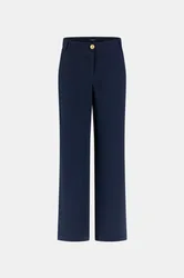 Pantalone a righe donna blu