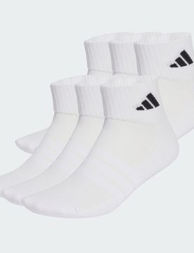 Calzini Alla Caviglia Imbottiti Essentials confezione da 6 paia 40-42 White / White / Black