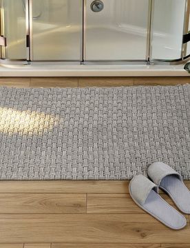 Badteppich Ecoli grau WENKO