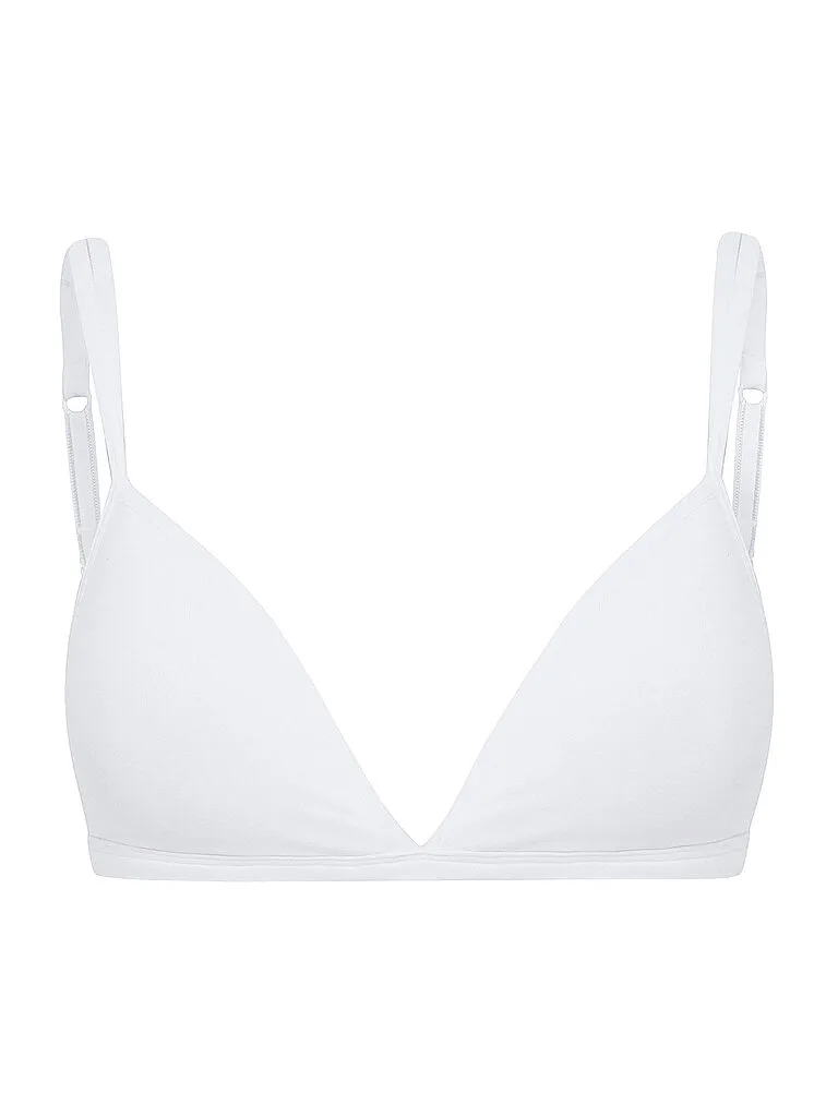 BH ohne Bügel ADVANTAGE COTTON STRETCH white weiss 80B damen - Skiny - FashionsVida