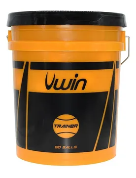 Trainer Tennis Balls Bucket Orange 60 Balls - Uwin - FashionsVida