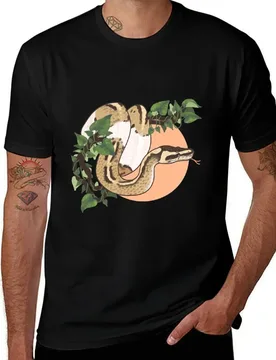 Ball Python on a Vine T-Shirt Big Size Short Sleeve Casual Top - Aliexpress - FashionsVida
