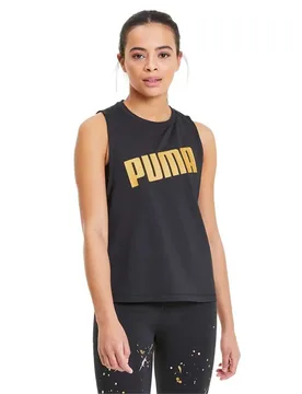 T-shirt Sans Manches Metal Splash Adjustable Black S - Puma - FashionsVida