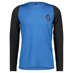 Maglia A Maniche Lunghe Trail Progressive Storm Blue / Black