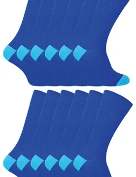 Pair Multipack Mens Black Cotton Socks - Sock Snob - FashionsVida