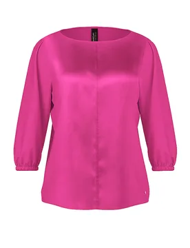 Marc Cain Blusa di seta bacca 44 - Marc cain - FashionsVida