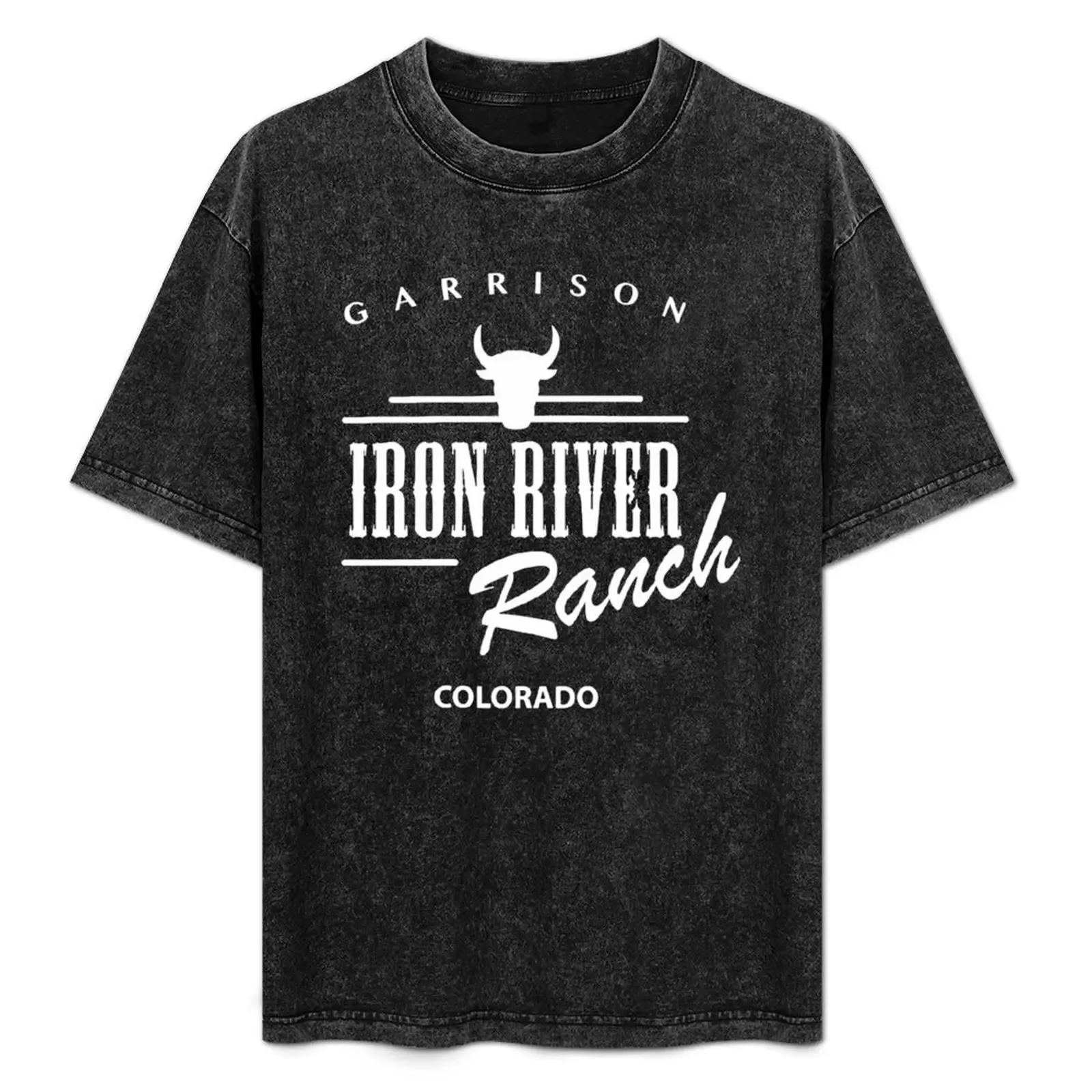 Iron River Ranch T-Shirt Daily Work Short Sleeve Top - Aliexpress - FashionsVida