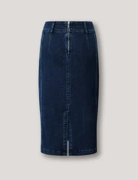 Falda vaquera de mujer midi fit slim - Pepe Jeans - FashionsVida