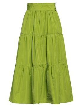 Midi-Rock Damen Grün 32,34 Damen