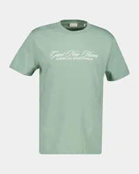 Mens Regular Fit Short Sleeve T-Shirt In Mint Cotton - Size X-Large