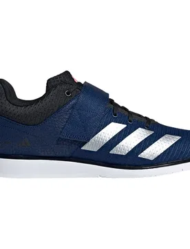 Chaussures D´haltérophilie Powerlift 5 Dark Blue / Silver Met / Lucid Red EU 41 1/3 - Adidas - FashionsVida