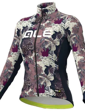 Maglia A Maniche Lunghe Amazzonia Navy Blue / Beige - Ale - FashionsVida