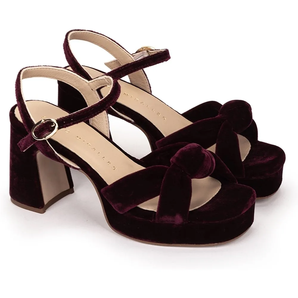 Sandalias de mujer con plataforma - Pedro Miralles - FashionsVida