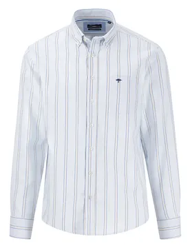 Camicia A Maniche Lunghe Modern Oxford Stripes Summer Breeze XL