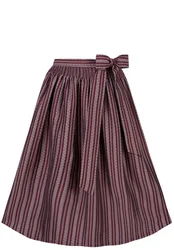 Dirndlschürze Alinde (bordeaux, Gr. 2 (40-44)) von für Damen, Dirndlschürzen, 58% Polyester, 42% Baumwolle