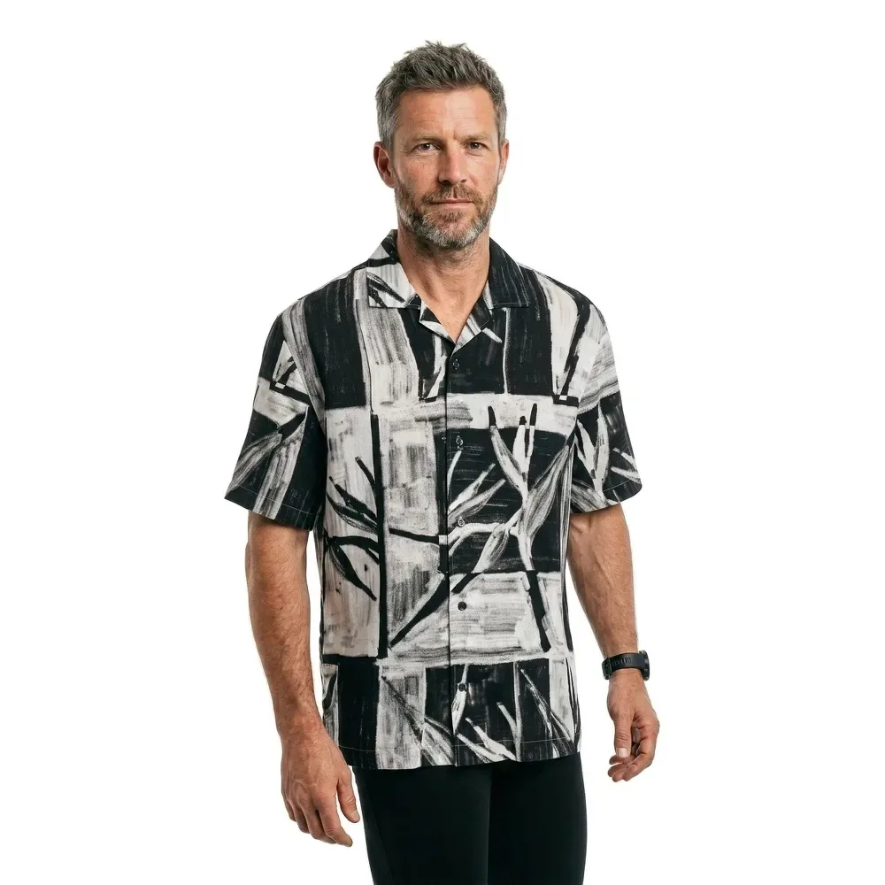Hugo Camicia A Maniche Lunghe Exolino 10280301 Red Black M - Hugo Boss - FashionsVida