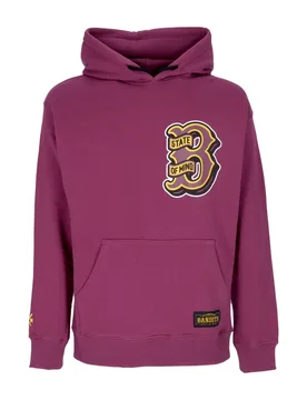 Felpa Cappuccio Uomo Bandits Hoodie Burgundy - 5TATE OF MIND - FashionsVida