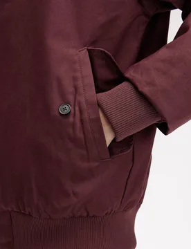 Chaqueta de hombre Harrington con cremallera - Fred Perry - FashionsVida