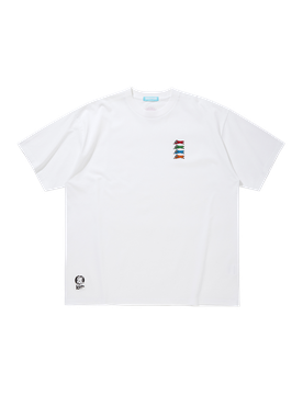 Embroidered Logo Running Dog T-Shirt