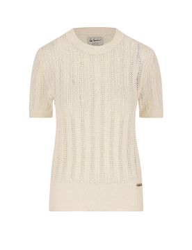 Camiseta tradicional crema M