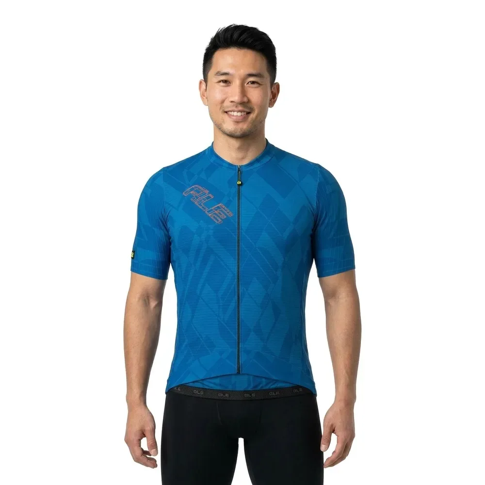 Maglia A Maniche Corte Pr-e Schema Dark Blue - Ale - FashionsVida