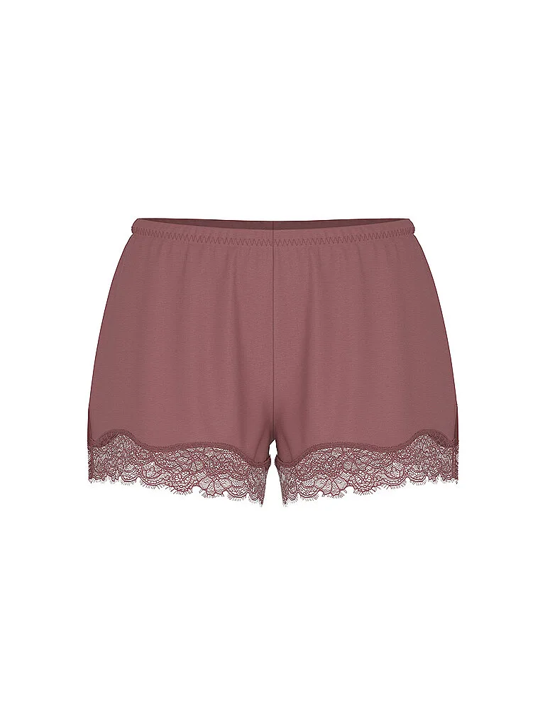 Pantalones cortos de pijama PURE SHINE java marrón claro M - Mey - FashionsVida