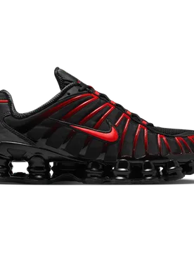 Shox Men's Sneakers - Black - Size 7.5 - Synthetics, Textile - Black - Size: 7.5 - Nike - FashionsVida