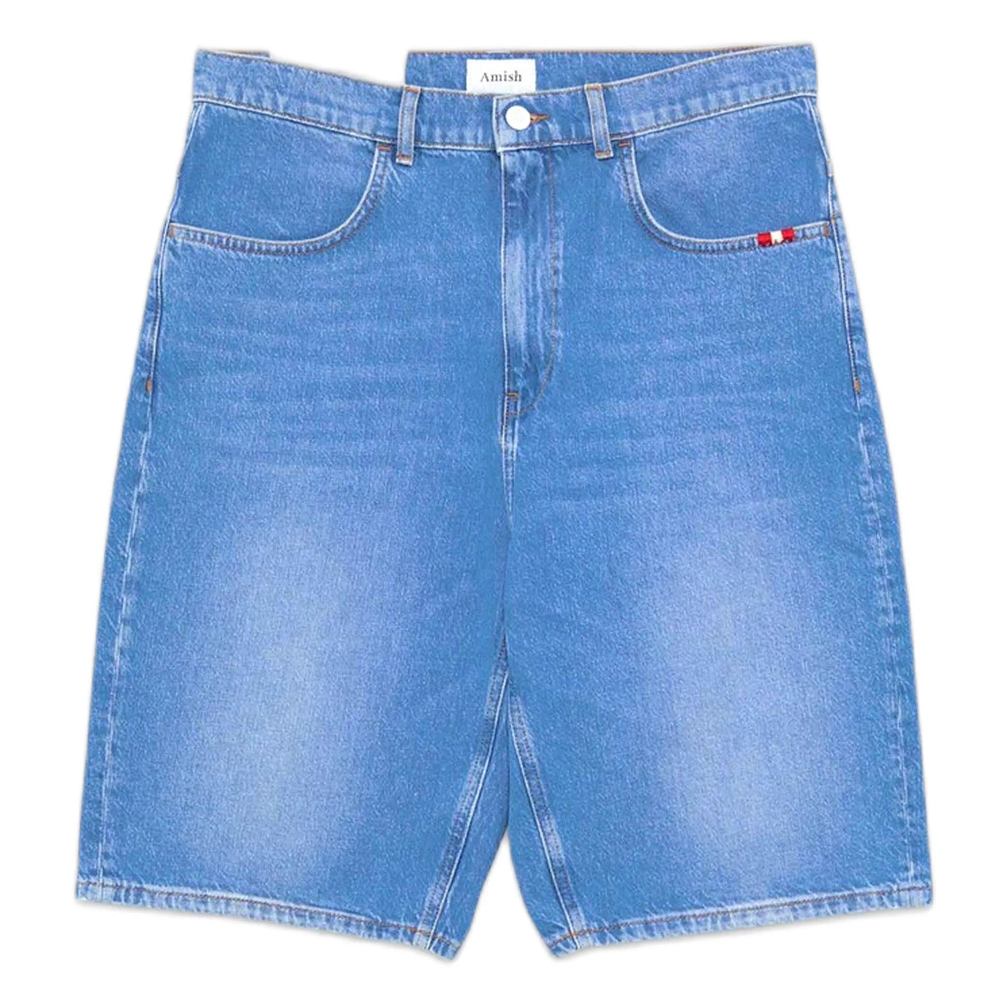 Bermuda tommy denim - light denim - Amish - FashionsVida