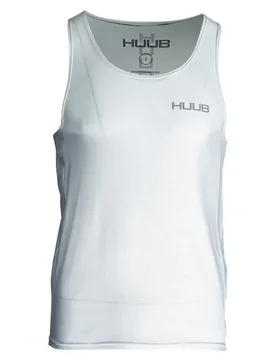 Technical Training Sleeveless T-shirt White S Men - HUUB - FashionsVida
