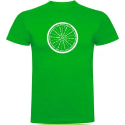 Maglietta A Maniche Corte Wheel Green
