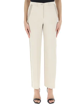 Pantalone gamba dritta BEIGE M - VICOLO - FashionsVida