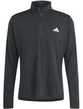 Train Essentials Training 1/4-Zip Herren Rollkragenpullover, schwarz M