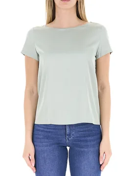 Blusa in satin SALVIA 46 - EMME MARELLA - FashionsVida