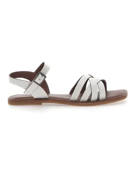 Sandali Bianchi In Vera Pelle A99311102 38 - PITTARELLO SUN - FashionsVida