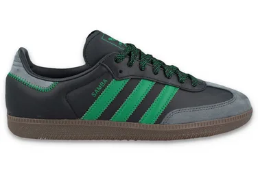 Samba OG W - Sneaker - schwarz gruen - Herren - Size: 38