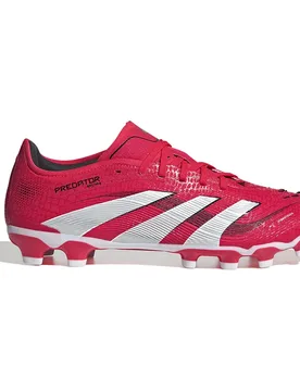 Chaussures De Football Predator Pro Mg Lucid Red / Cloud White / Core Black EU 41 1/3 - Adidas - FashionsVida