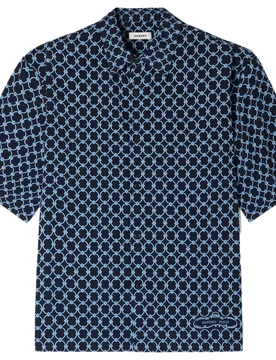 Camisa de Vestir de hombre fluida estampado cadena - sandro - FashionsVida