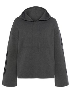 Elbsand Sudadera gris / negro