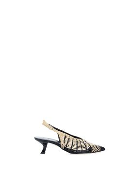 Décolleté slingback NERO 37