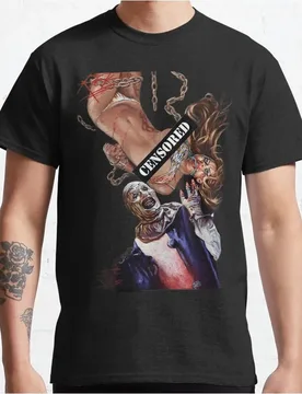 Retro Horror Movie Terrifier Art The Clown Killer Scary Halloween Gift T Shirt Short Sleeve Graphic clothes All size tops S-6XL - Aliexpress - FashionsVida