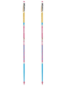 Bâtons de trail - Trail C4 Cork Cross Flamingo Sht - Taille 105 cm - Rose - TSL Outdoor - FashionsVida
