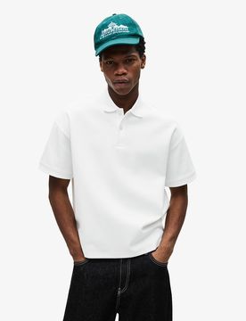 Polo Manches Courtes Xl Blanc Cassé