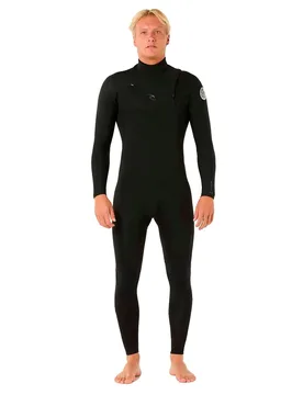 Combinaison En Néoprène à Manches Longues Avec Fermeture éclair Sur La Poitrine Dawn Patrol 5/3 Mm Black XL - Rip curl - FashionsVida
