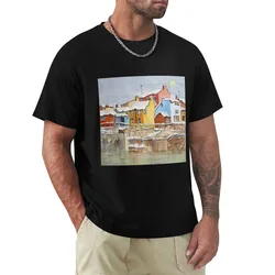 Snow on the Rooftops T-Shirt Simple Trendy Casual T-Shirt