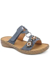 Adjustable Fasten Lightweight Sandals - Blue - Size: 7
