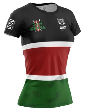 Run Kenya Short Sleeve T-shirt Multicolor M Women - OTSO - FashionsVida