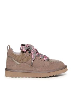 Sneaker in pelle scamosciata