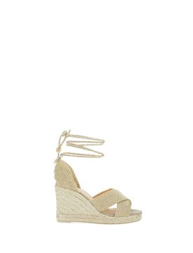 CASTAÑER Espadrillas con zeppa BEIGE 41