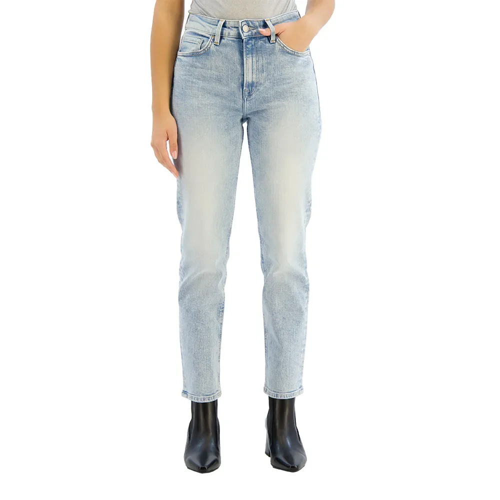 Jeans 1260 Cropped True Slim Light Blue 33 - Salsa Jeans - FashionsVida