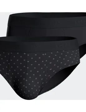Pack de dos slips de punto de hombre en azules - Impetus - FashionsVida
